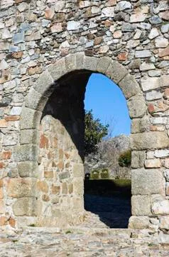 Castle of marvao Stock Photos