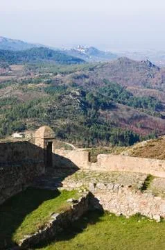 Castle of marvao Stock Photos