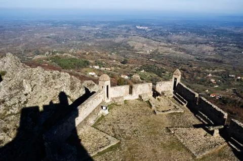 Castle of marvao Stock Photos