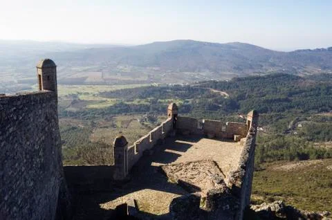 Castle of marvao Stock Photos