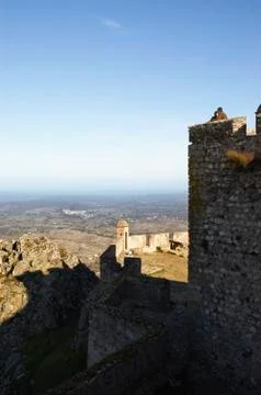 Castle of marvao Stock Photos
