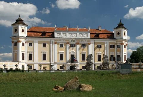 Castle of Milotice Stock Photos