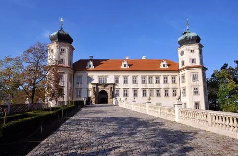 Castle Mníšek pod Brdy Foto stock