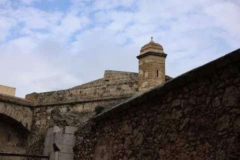 The Castle from Monaco with historical objects around, 2 april 2025 Stock Photos