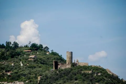 Castle of Monte Ursino Stock Photos