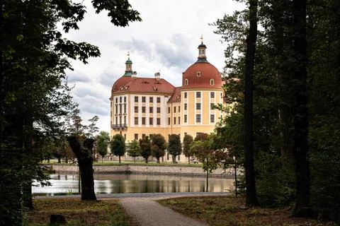 Castle in Moritzburg Stock-Fotos