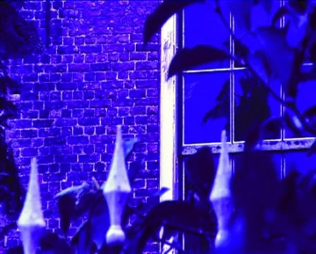 Castle at night Stock Footage 8551854