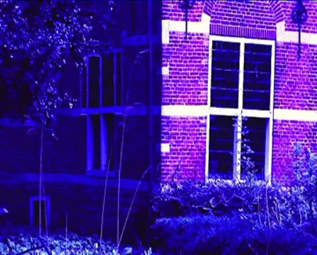 Castle at night Stock Footage 8551861