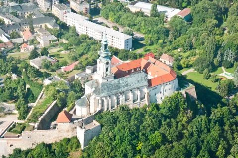Castle in nitra Stock Photos