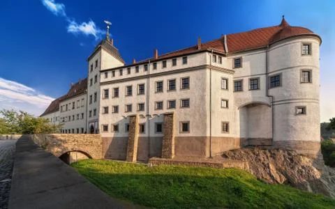 Castle of Nossen Stock Photos
