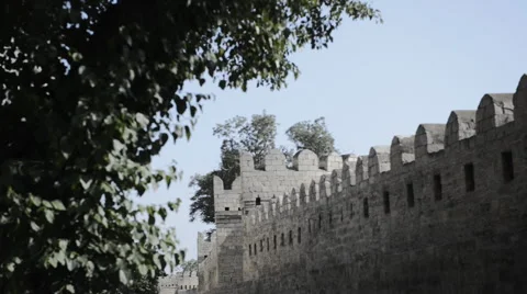 Castle in the old town Stockbeeldmateriaal 62405798