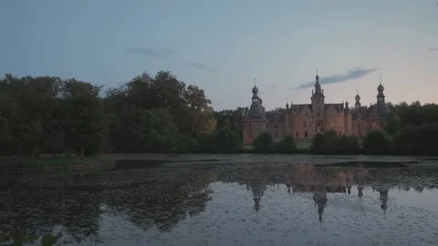 Castle of Ooidonk Stock Footage 234914456