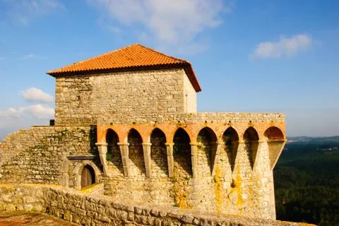 Castle, ourem Foto stock