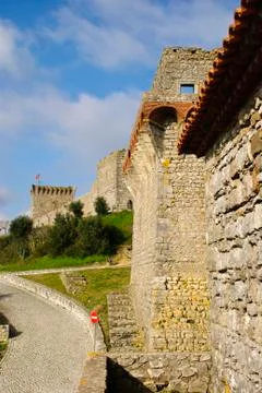 Castle, ourem Stock Photos