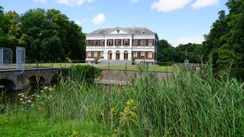 Castle in park Foto stock