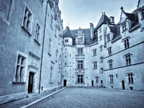 Castle of pau 스톡 사진