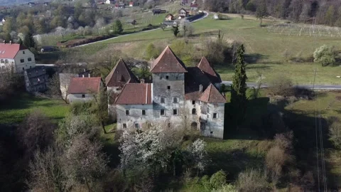 Castle posavje 1 Video stock 178108338