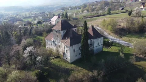 Castle posavje 1 Video stock 178119015