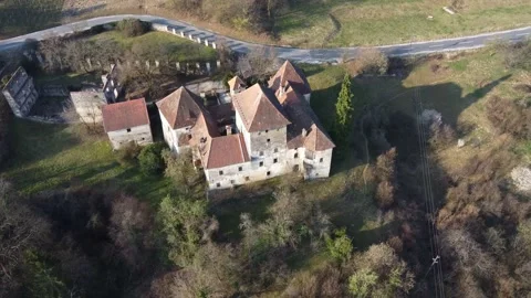 Castle posavje 1 Video stock 178124861