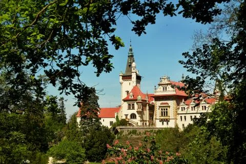 Castle Pruhonice Stock Photos
