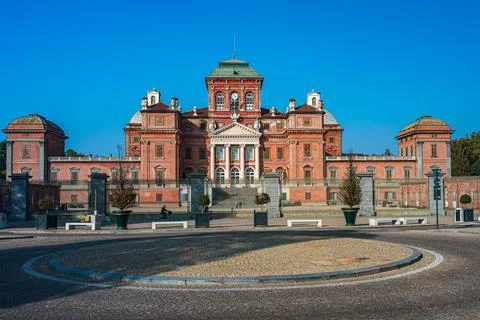 Castle of Racconigi Stock Photos