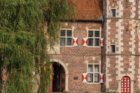 The castle of raesfeld in germany Stock Photos