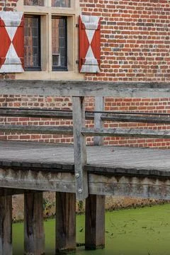 The castle of raesfeld in germany Foto stock