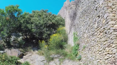 Castle of Requesens. Stock-Footage 78521223