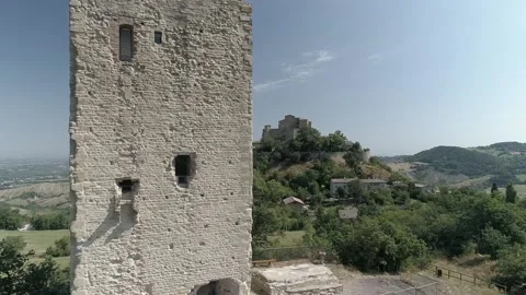 Castle reveal Stock Footage 159800651