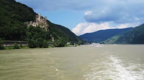 Castle Rheinstein Stock-Fotos