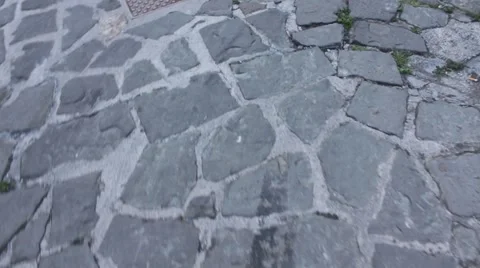 Castle road Stock Footage 1139508