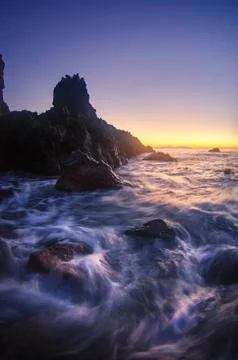 The Castle Rock of Mersing Stock Photos