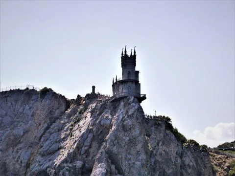 Castle on the Rock Foto stock