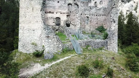 Castle Ruin Video stock 137854419