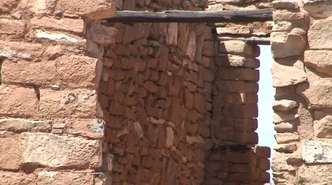 Castle Ruins 3 Stock Footage 661672