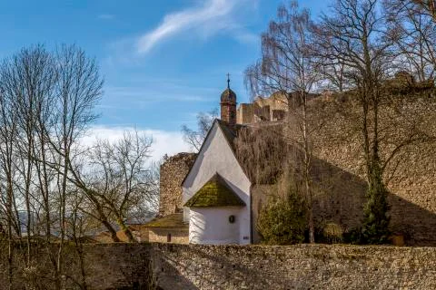 Castle ruins Stock Photos