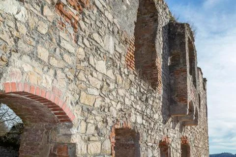 Castle ruins Stock Photos