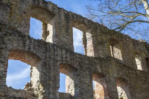 Castle ruins Stock Photos