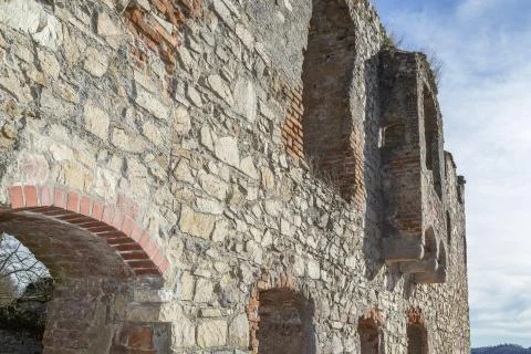 Castle ruins Stock Photos