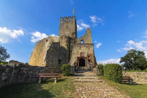 Castle ruins Stock Photos