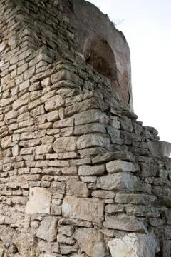 Castle ruins Foto stock