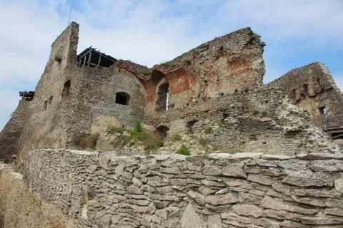 Castle Ruins Foto stock