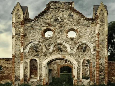 Castle ruins Stock Photos
