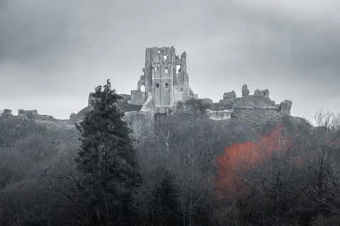 Castle ruins Stock Photos