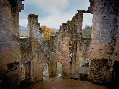 Castle ruins Stock Photos