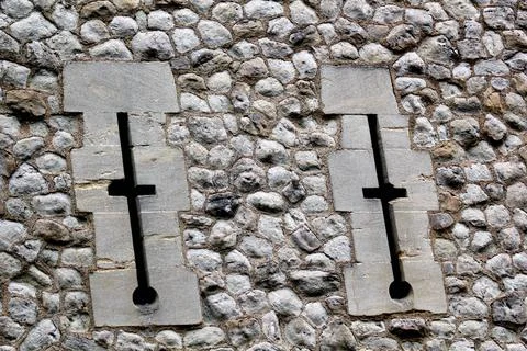 Castle scene Stock Photos