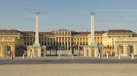 Castle Schonbrunn Stock-Footage 1078718