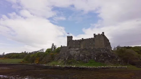 Castle in Scotland Stock Footage 246630337