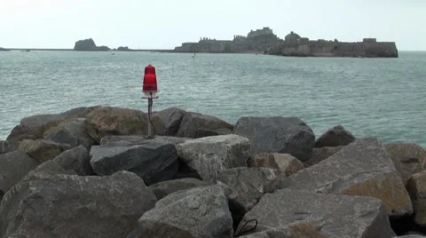 Castle by the Sea 動画素材 38029421