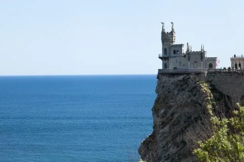 The castle by the sea Stock Photos